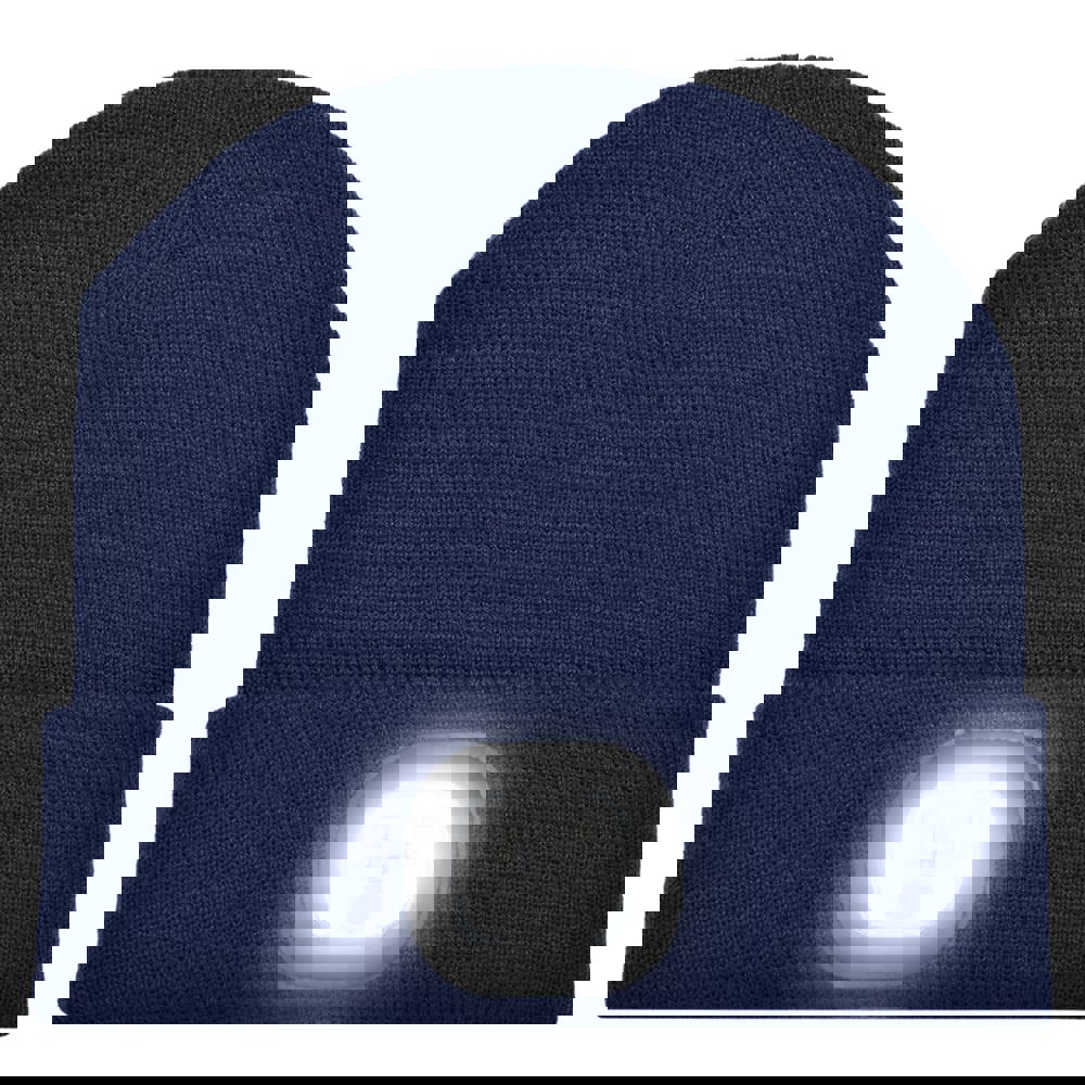 Bonnet d'hiver avec lumière LED