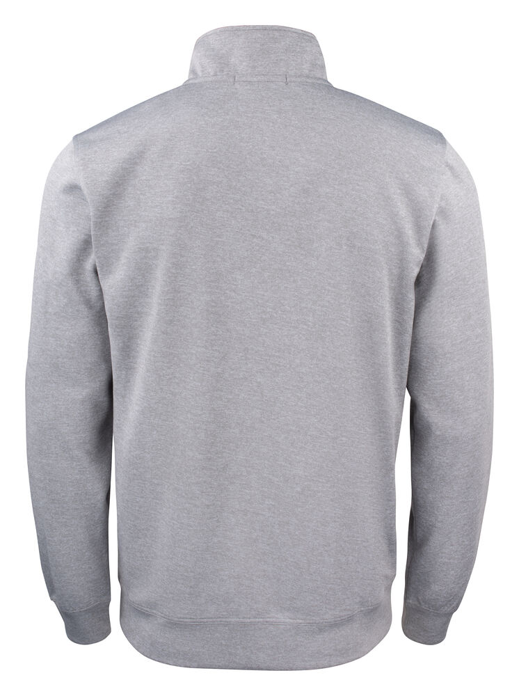Clique - Basic Active Half Zip Junior Grismélange 100