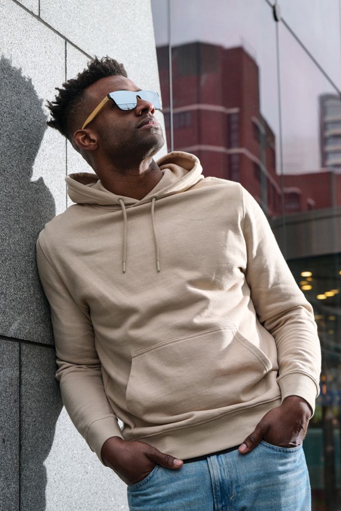 Prism RCS zonnebril van r-plastic met bamboe montuur