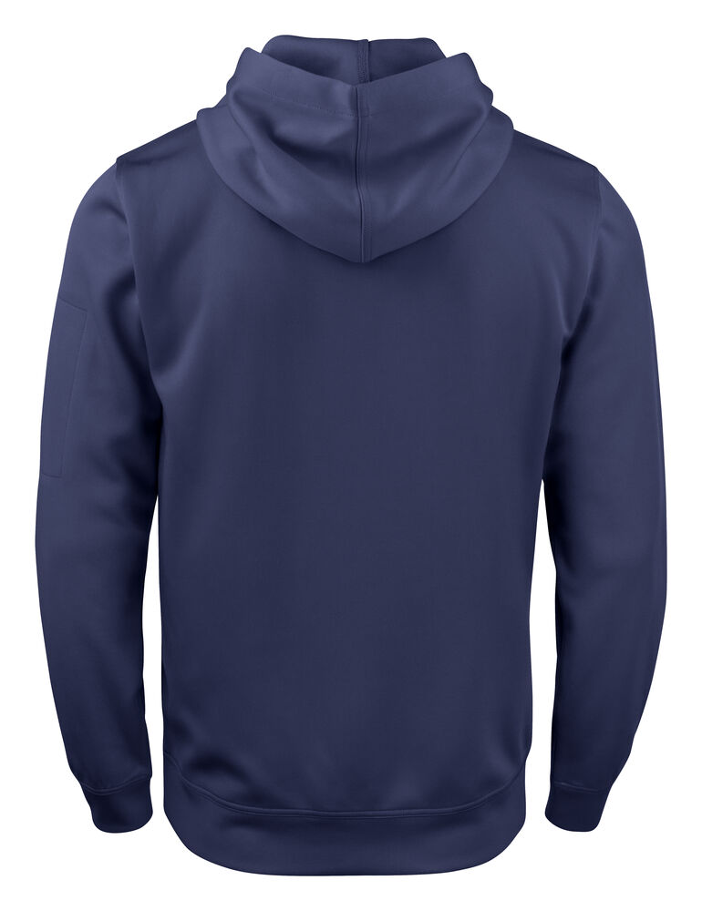 Clique - Basic Active Hoody Bleufoncé S