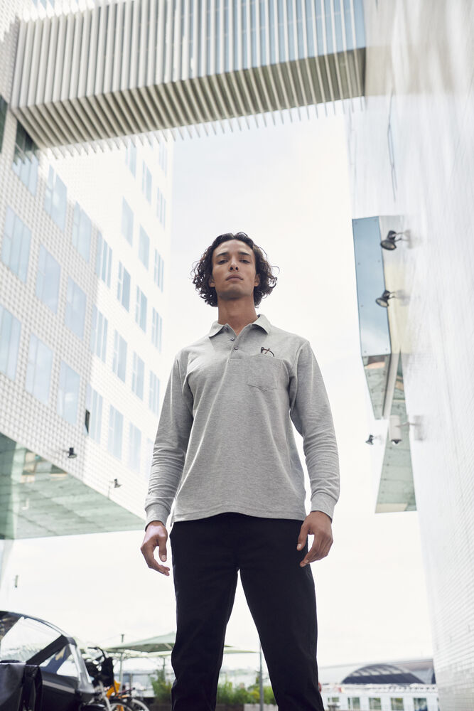 Clique - Basic Polo Pocket L/S