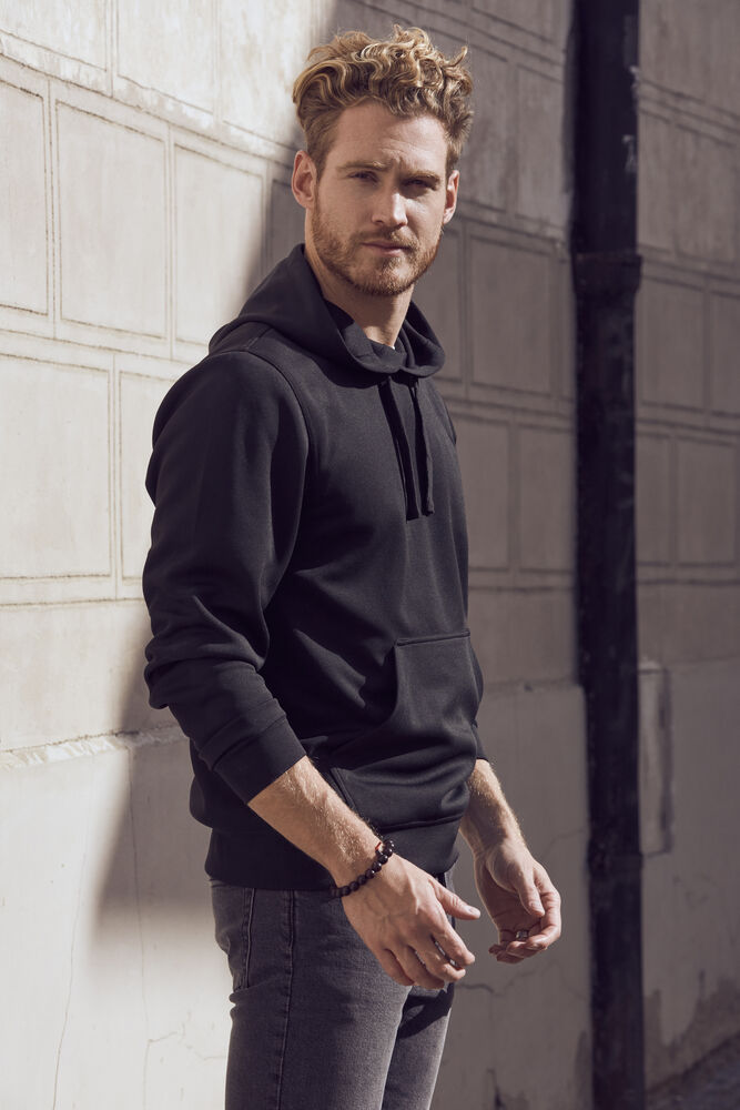 Clique - Basic Active Hoody Bleufoncé S