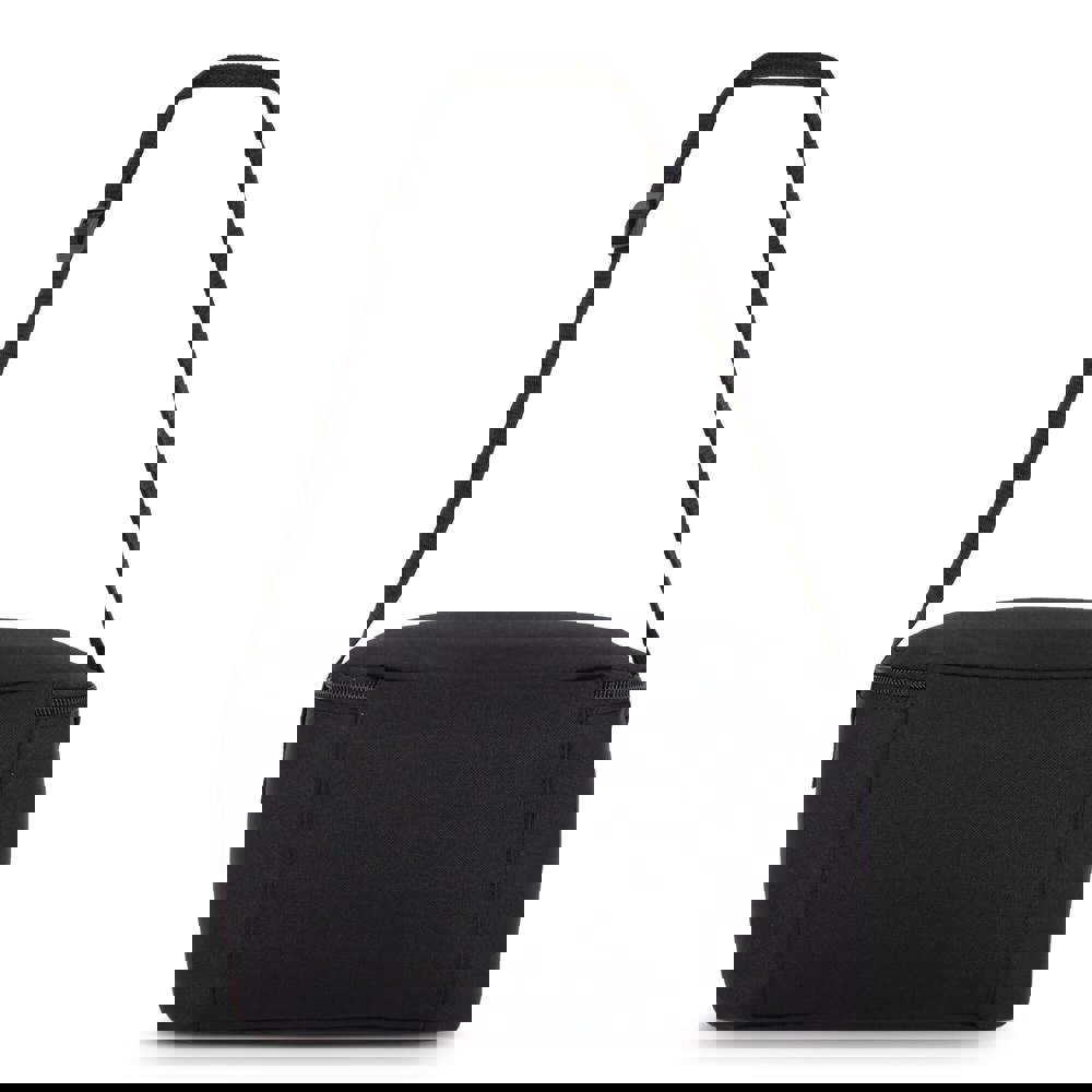 600D gerecycled PET koeltas voor 6 blikjes 25 x 14.5 x 15.5 cm 5 L