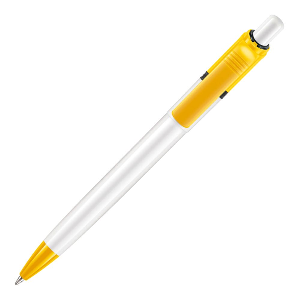 Balpen Ducal Colour hardcolour - Wit / Geel