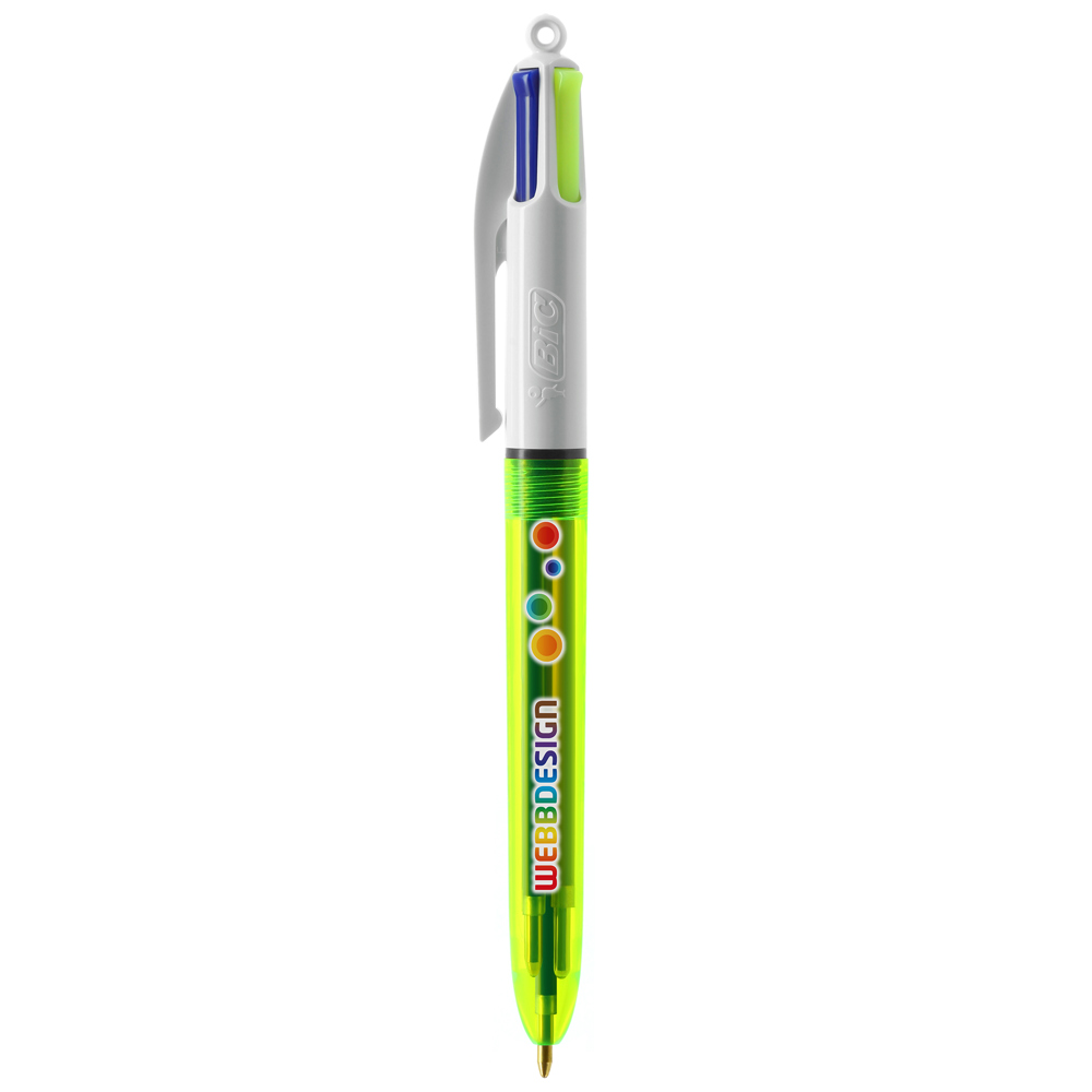 BIC® 4 Couleurs Fluo Bille