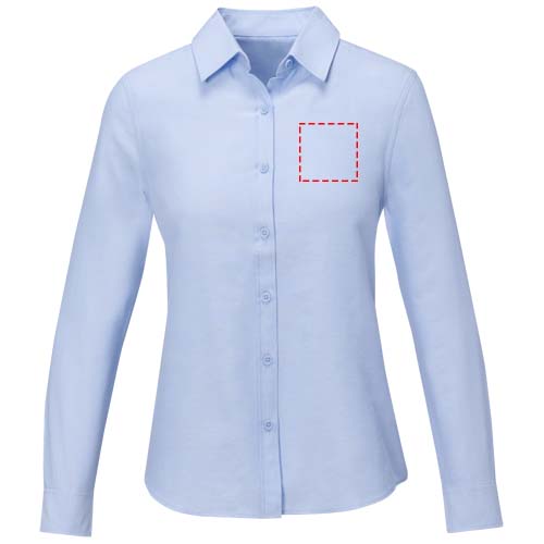 Chemise à manches longues de 130 g/m² Pollux pour femme