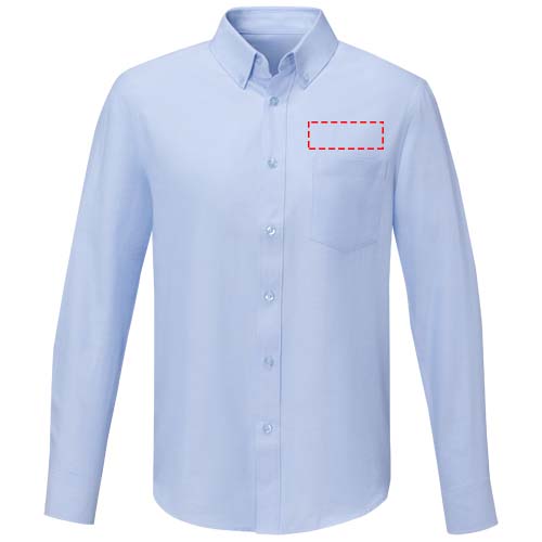 Chemise à manches longues de 130 g/m² Pollux pour homme