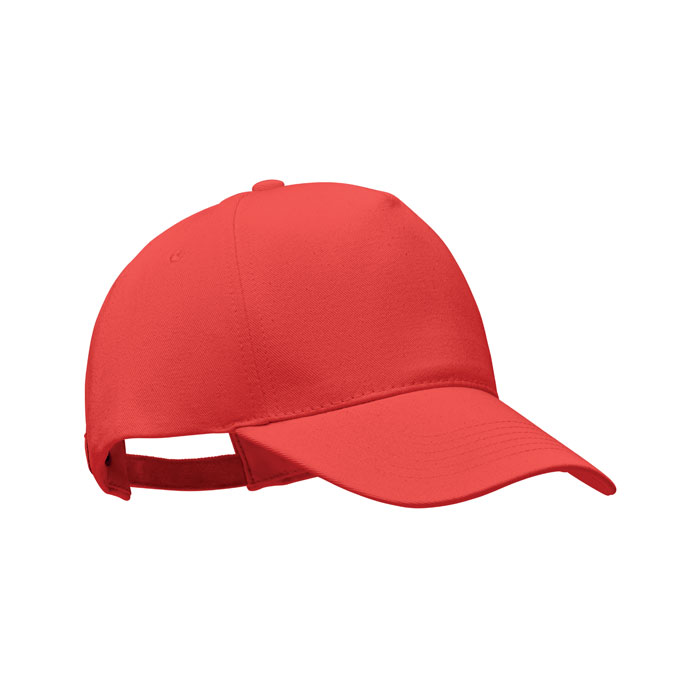 BICCA CAP - Biologische katoenen pet 250g - rood