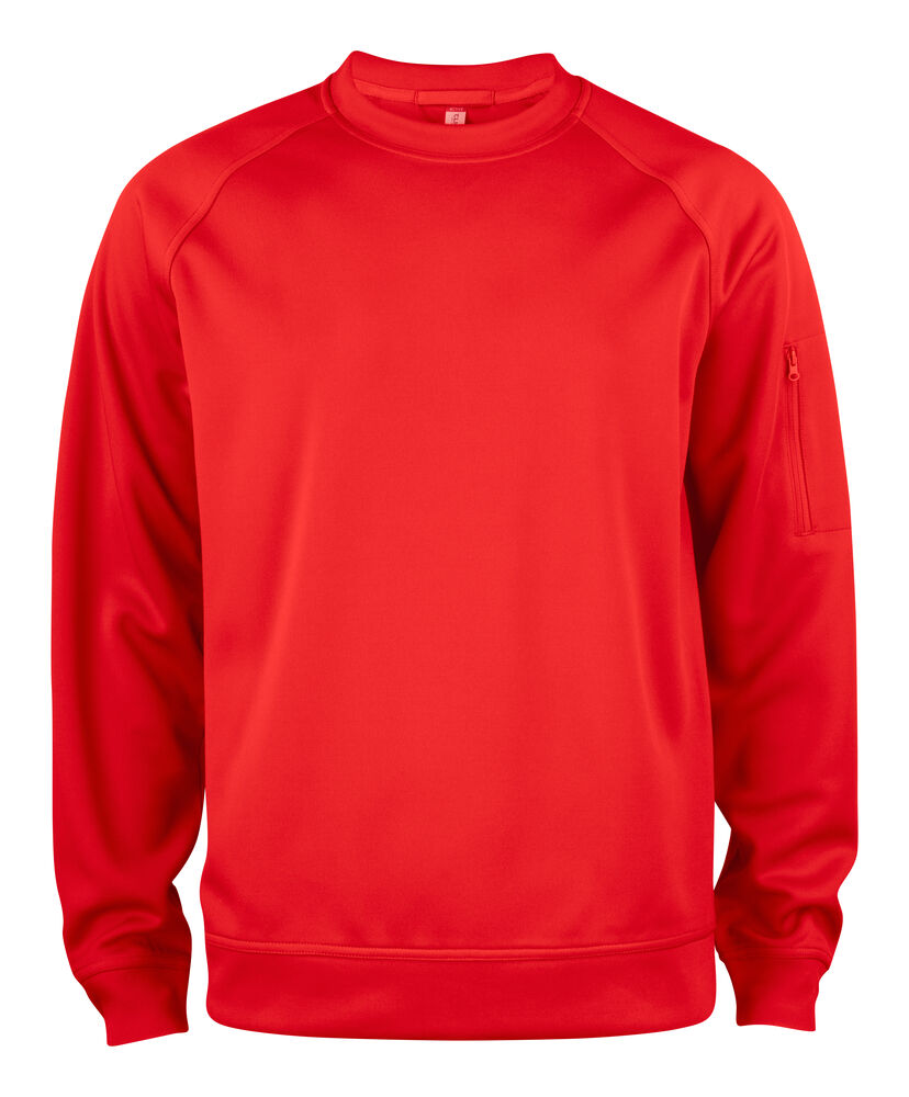 Clique - Basic Active Roundneck - Rouge