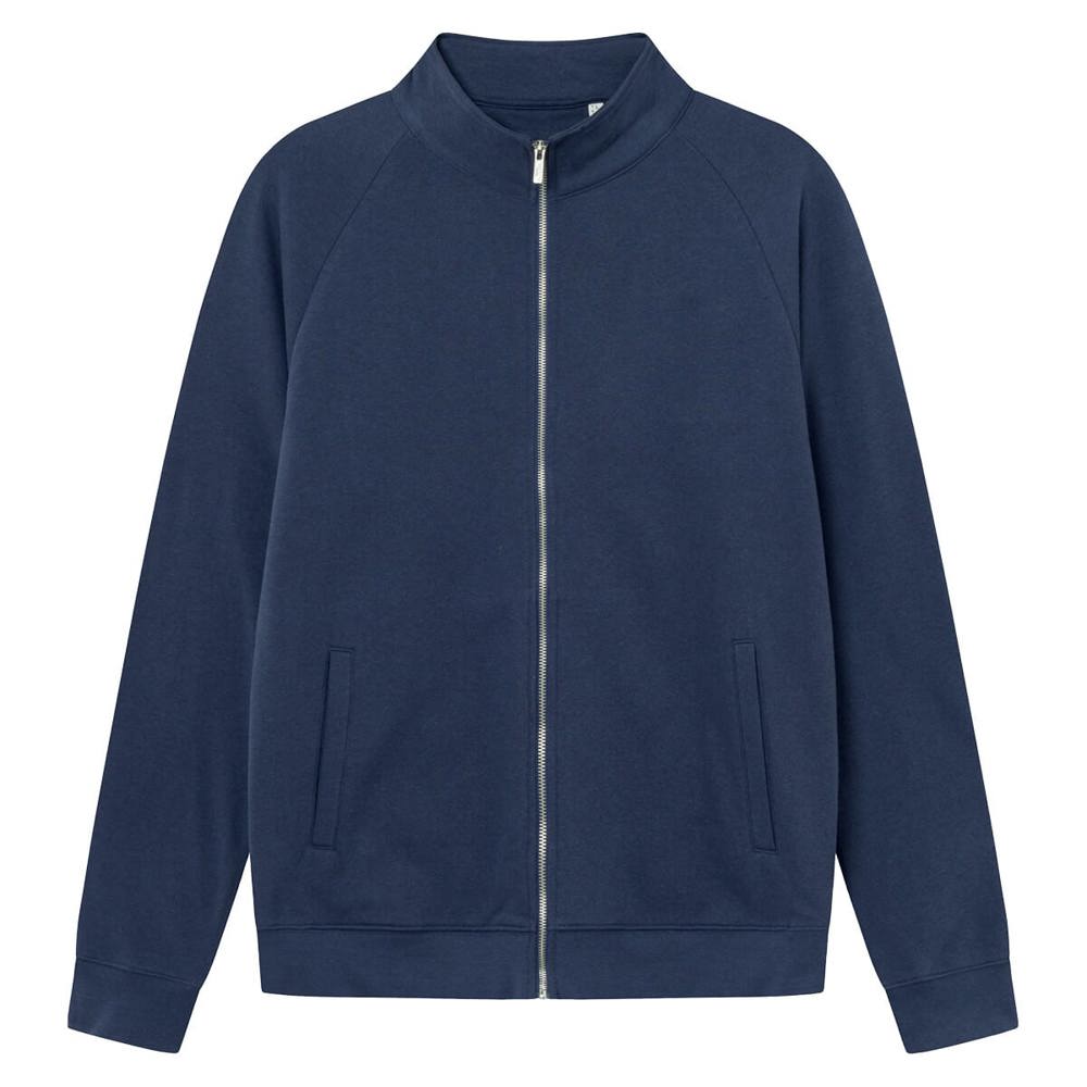 Brickstone pull-over unisexe à zip intégral, 280 gr/m² - Marine (PMS533C) / Marine