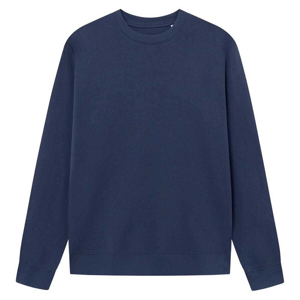 Brickstone unisex crewneck pull, 280 gr/m² - Marine (PMS533C) / Marine