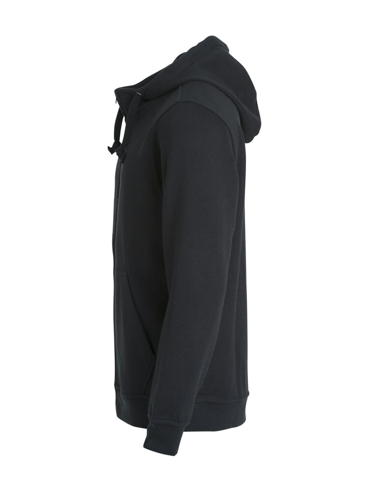 Clique - Basic Hoody Full Zip Noir XL