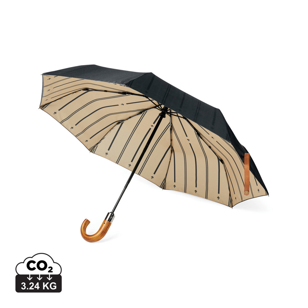 VINGA Bosler AWARE™ RPET 21" opvouwbare paraplu