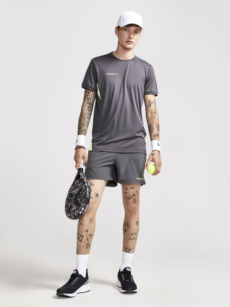 Craft - PRO Control Impact Ss Tee M Granite-Giallo M