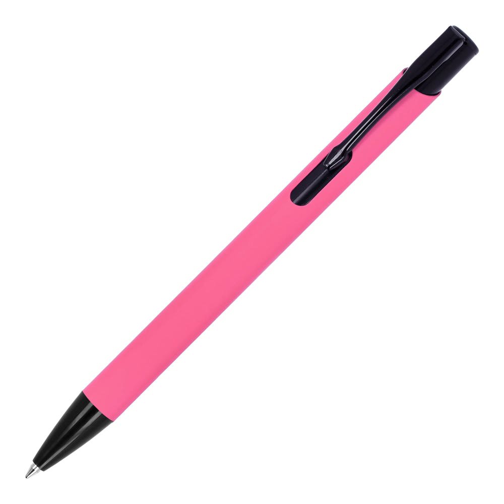 Alicante soft touch, encre noire R-AL - Rose / Noir