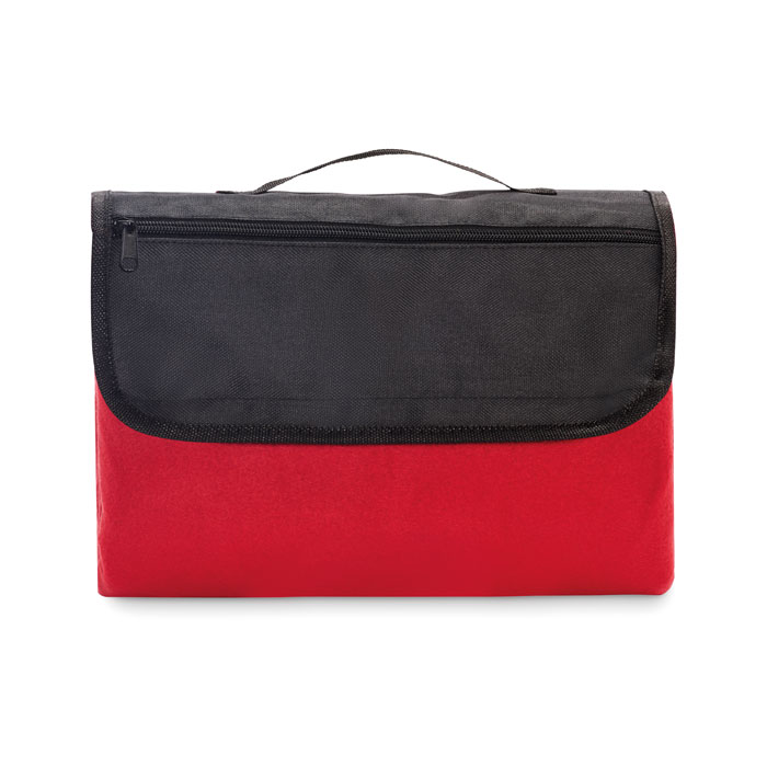 COSTA - Couverture pique-nique polaire - Rouge