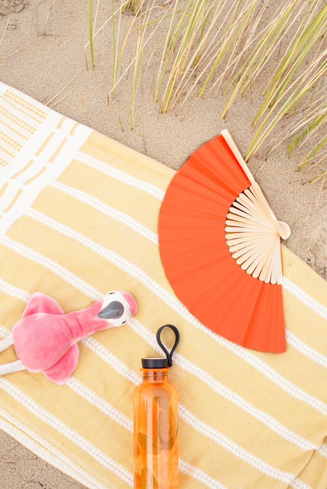 Bamboe handwaaier Elio