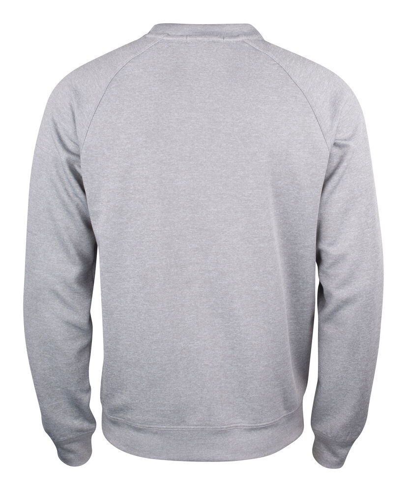 Clique - Basic Active Roundneck Grismélange M