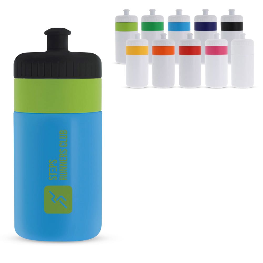 Bidon de sport avec bord 500ml