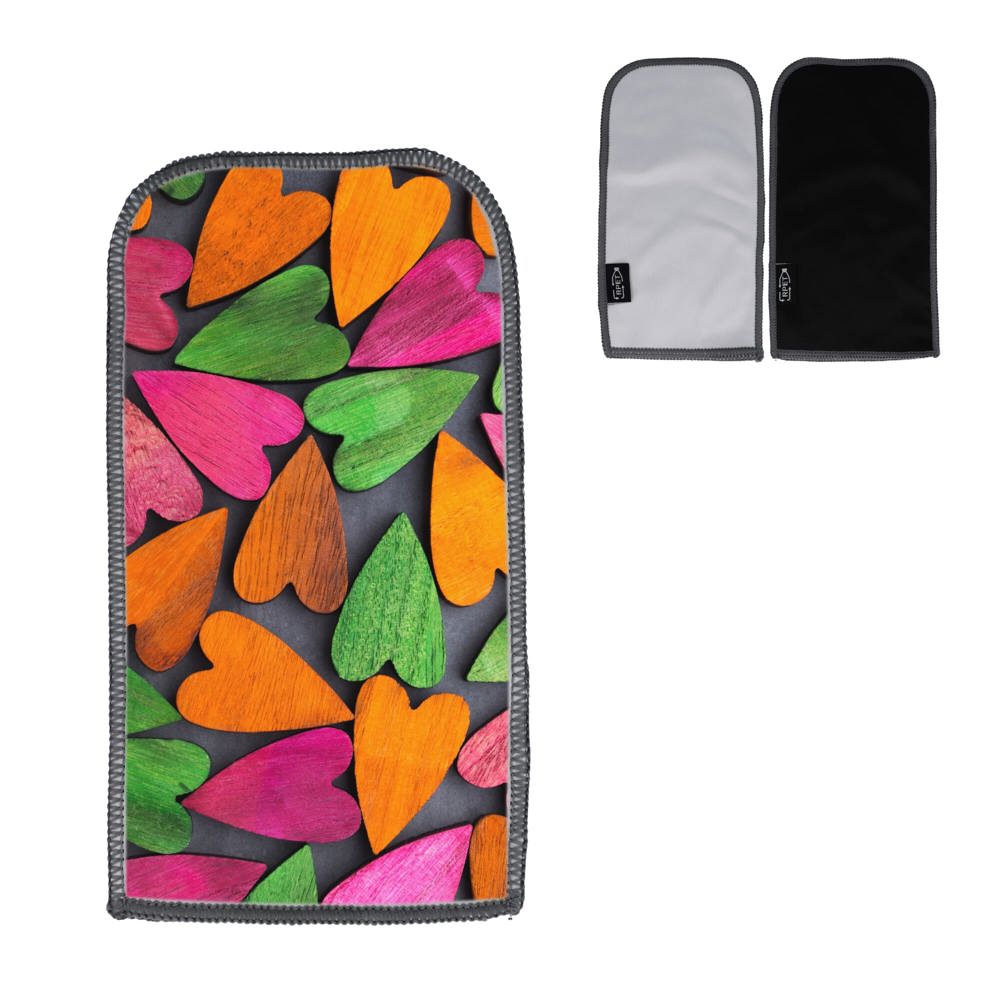 Etui à lunettes en mircrofibre R-PET sublimation