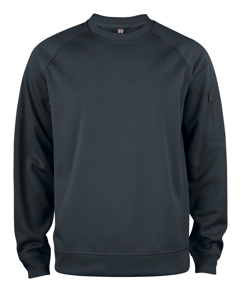 Clique - Basic Active Roundneck - Noir