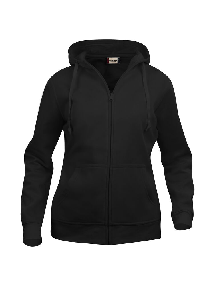 Clique - Basic Hoody Full Zip Women - Noir