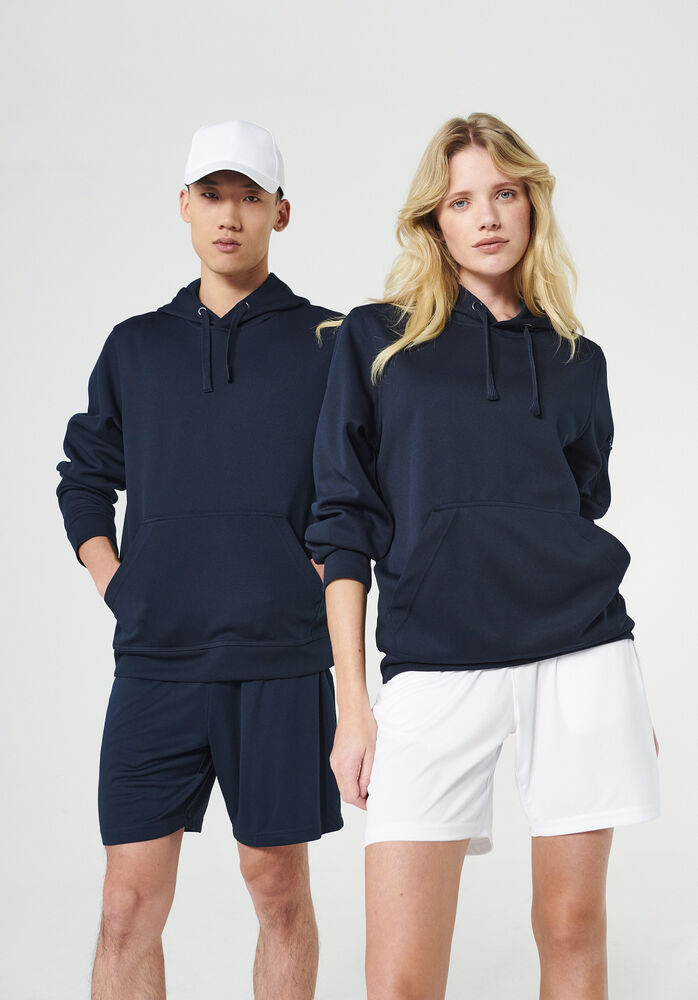 Clique - Basic Active Hoody Bleufoncé S