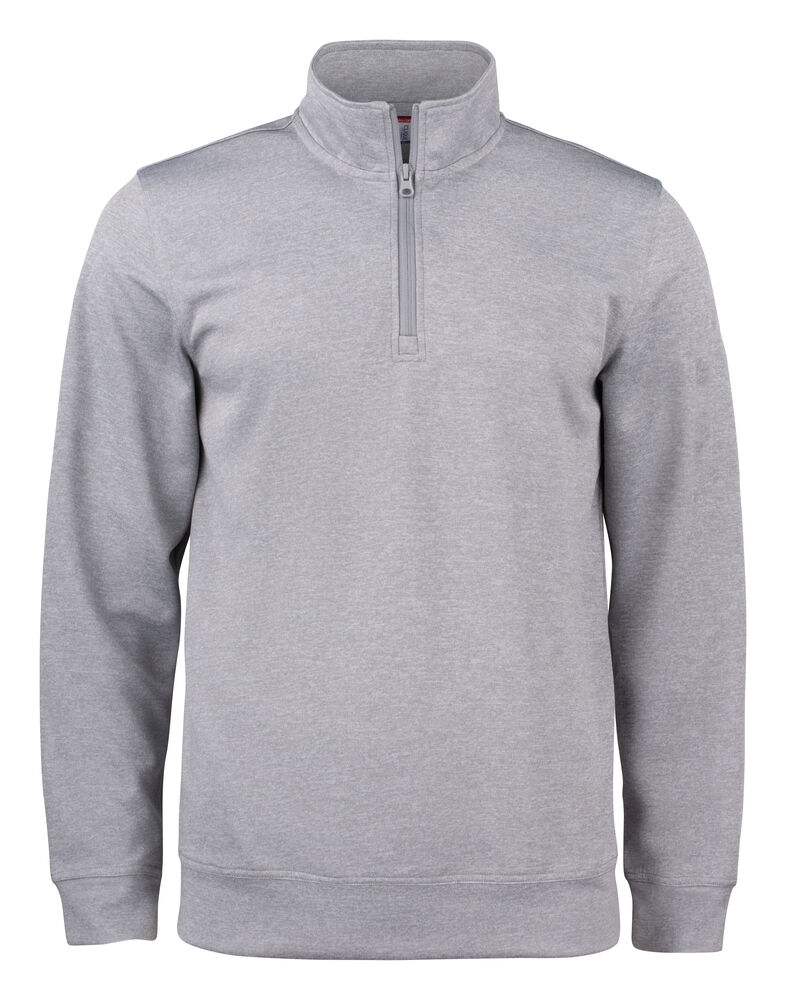 Clique - Basic Active Half Zip Junior - Grismélange
