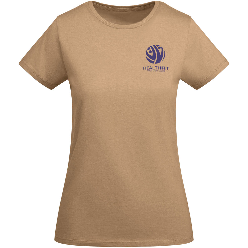 Breda biologisch katoenen dames T-shirt met korte mouwen