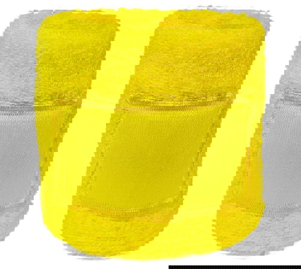 Bracelet avec étiquette - Jaune (PMS 101c) / Jaune