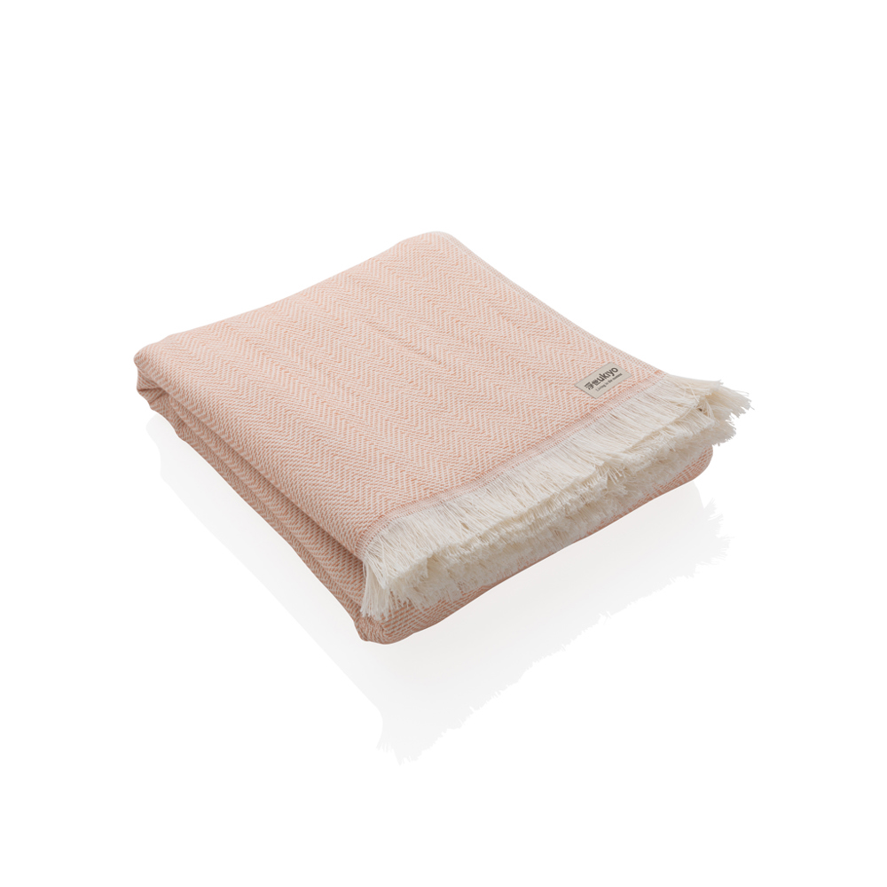 Serviette 4 Saisons Ukiyo Hisako AWARE™ Made in Europe - rose (± PMS 7521)