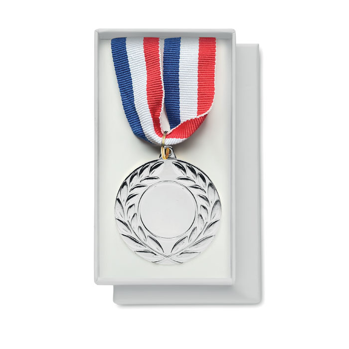 WINNER - Medaille 5cm diameter - Mat zilver