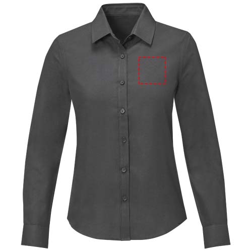 Chemise à manches longues de 130 g/m² Pollux pour femme