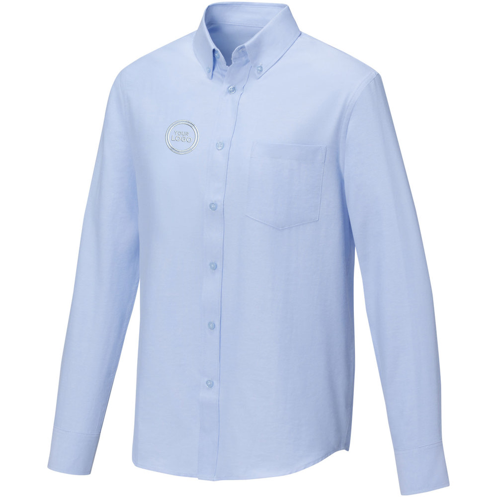 Chemise à manches longues de 130 g/m² Pollux pour homme