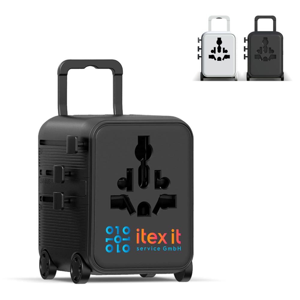 Chariot adaptateur universel GaN Xoopar Luggie pour voyages internationaux