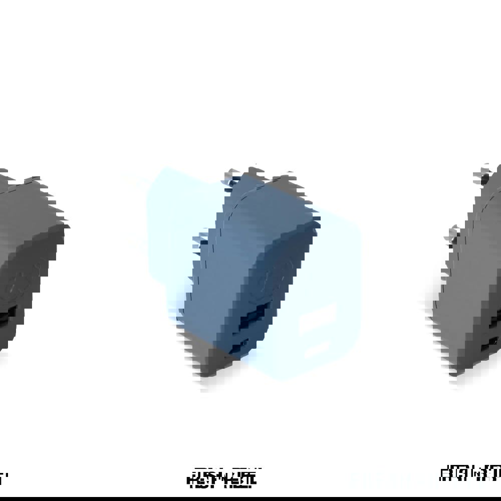 2WC30 I Fresh 'n Rebel Mini Charger USB-C + A PD // 30W - Dive Blue