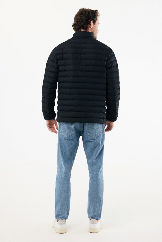 IQONIQ Maiko heren gerecycled polyester jas met voering