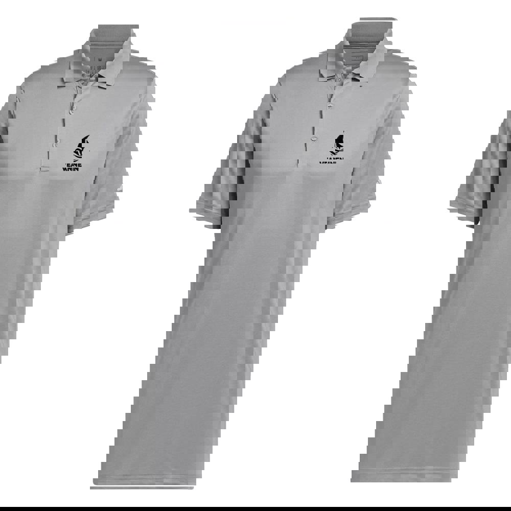 Adidas polo heren - grijs