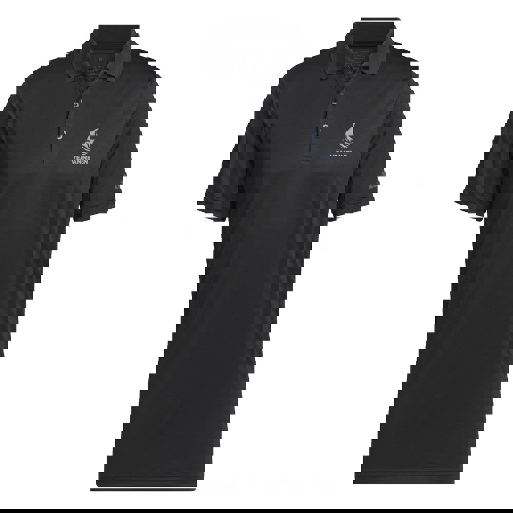 Adidas polo heren - zwart