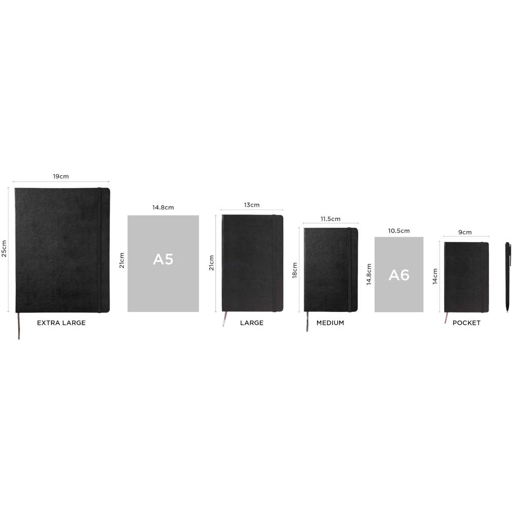 Moleskine pocket week-agenda voor 12 maanden met zachte kaft