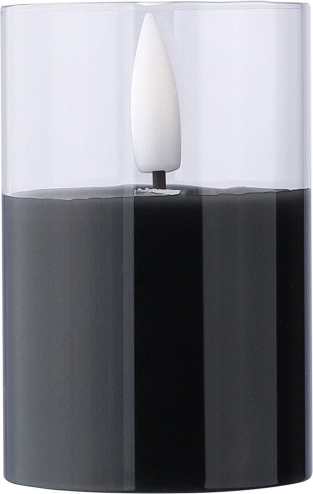 Bougie LED en PP Serin - Noir