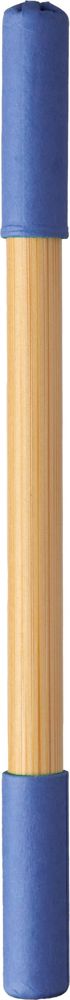 Bamboe balpen en eeuwige potlood Wolfgang - kobaltblauw