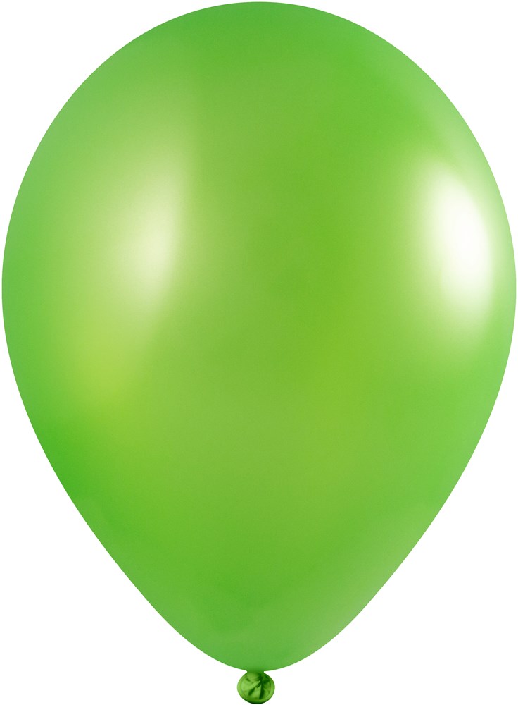 Ballonnen bedrukt 85/95 cm - Ø 33 cm - 11 inch - Midden groen Metallic (2461) (± PMS 360)