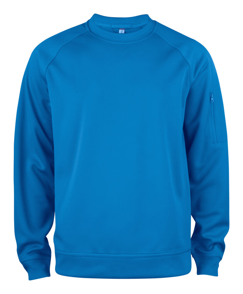 Clique - Basic Active Roundneck - Bleuroyal