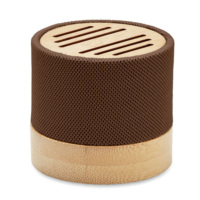 BOOL - Haut-parleur Bambou RPET - Chocolat