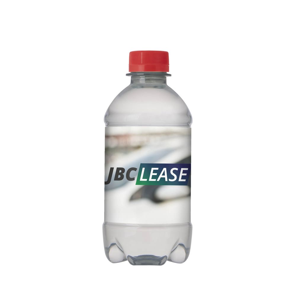 Bronwater 330 ml met draaidop - rood