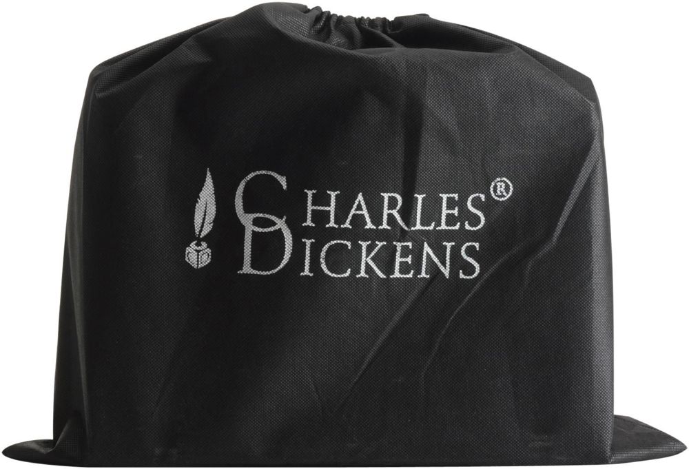 Lederen Charles Dickens® laptoptas Shia