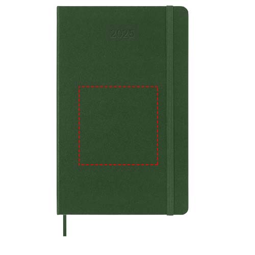 Agenda L quotidien 12 mois Moleskine à couverture rigide