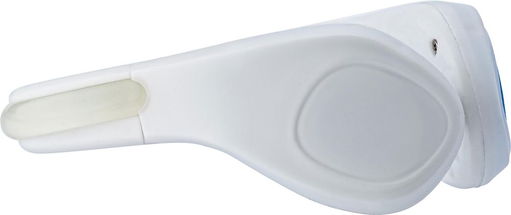 ABS en siliconen schoenclip Rosanna - wit/rood