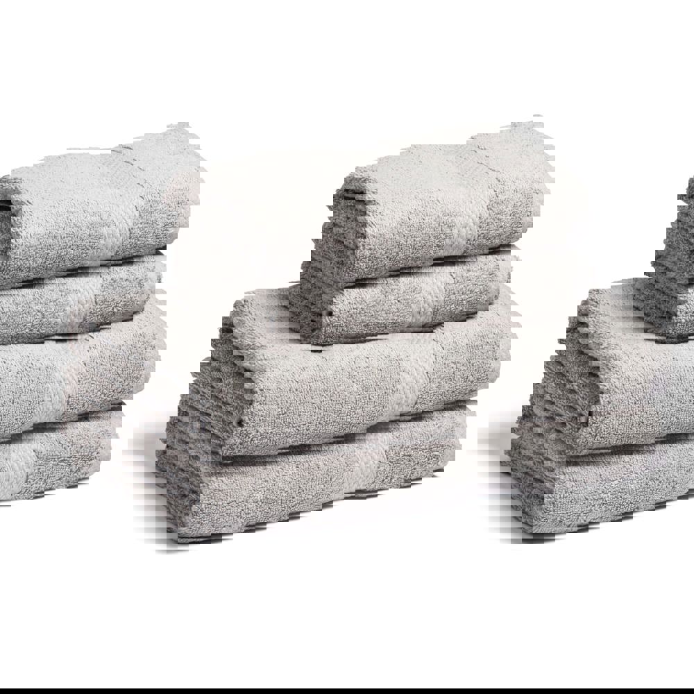 Lord Nelson Fairtrade handdoek 70x130cm set van 3 - grijs